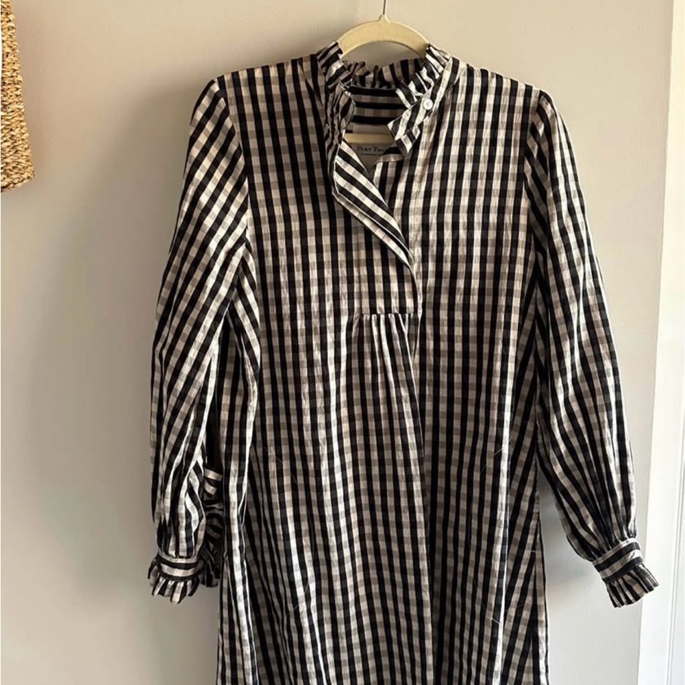 Gingham dress with pockets, COPENHAGEN